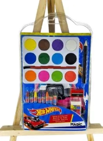 82255 HOT WHEELS - MINI KIT C/AQUARELA