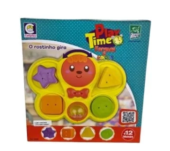2808 BRINQUEDO PLAY TIME FORMAS E CORES