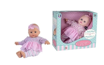 2812 BONECA EVELLYN REBORN MENINA