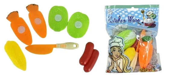 BA-13406 KIT DE COZINHA C/LEGUMES C/7 PEÇAS