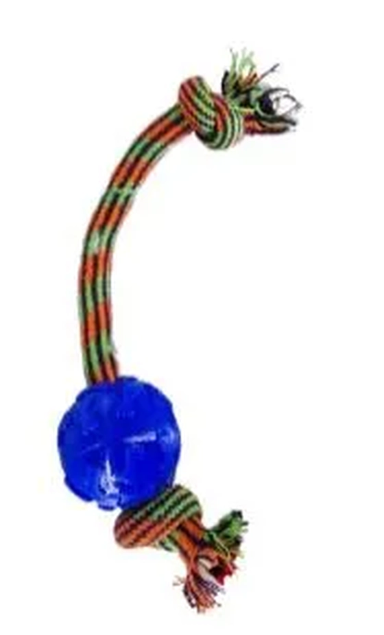 PET6067T MORDEDOR CORDA DE PLAST P/ANIMAL ESTIMACAO 31CM