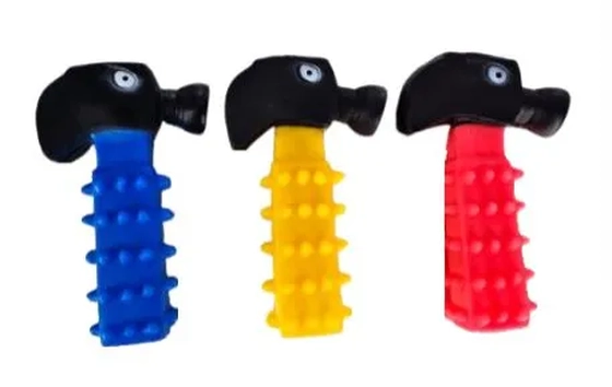 PET6103T MORDEDOR MARTELO DE PLAST P/ANIMAL ESTIMACAO