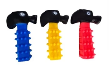 PET6103T MORDEDOR MARTELO DE PLAST P/ANIMAL ESTIMACAO