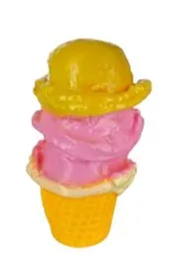 PET6048 MORDEDOR SORVETE DE PLAST P/ANIMAL ESTIMACAO 11CM