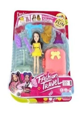 TS90877 KIT BONECA C/ACESS. CARTELA 21X13CM