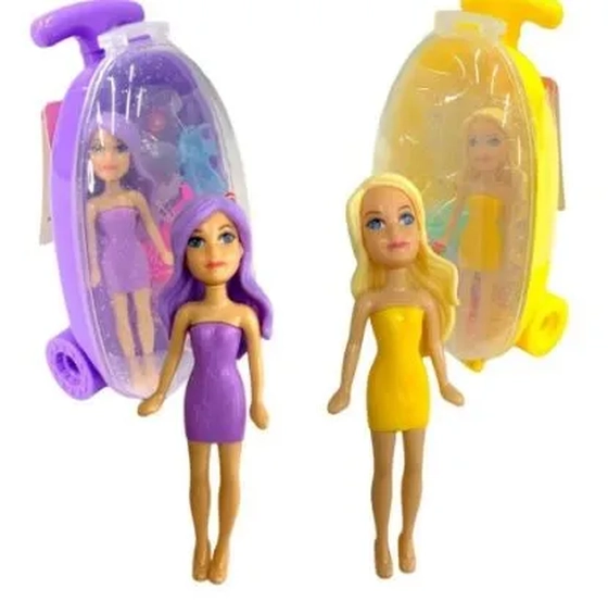 TS89058 BONECA MALA E ACESSORIOS