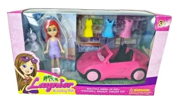 GK2212 KIT BONECA C/ACESSORIOS