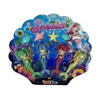 GK3232 KIT BONECAS SEREIA C/4 CORES