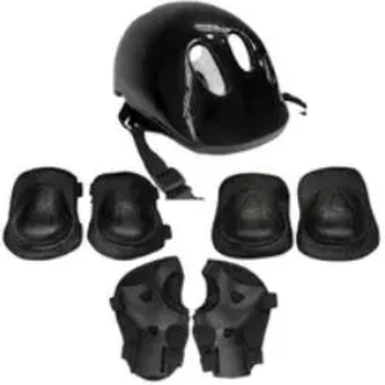 GU5564 KIT PROTECAO INFANTIL C/7 PECAS PRETO