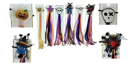 PAF 551 - MIX APLIQUE DE CABELO COM ENFEITES -  36CM