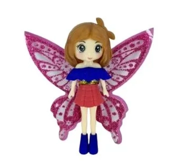 LV0069 BONECA C/ASA E ACESSORIOS