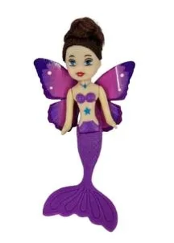 DN1128 BRINQUEDO BONECA SEREIA COM ASAS