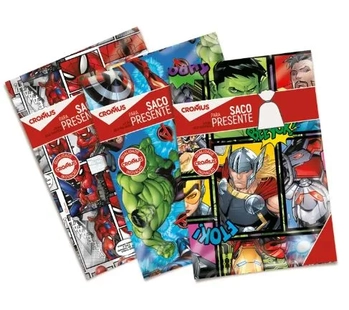 99005861 SACO LIC 35X54 STDO MARVEL PT C/40 UN