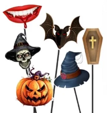 1386 TOPPERS PARA DOCES HALLOWEEN C/12