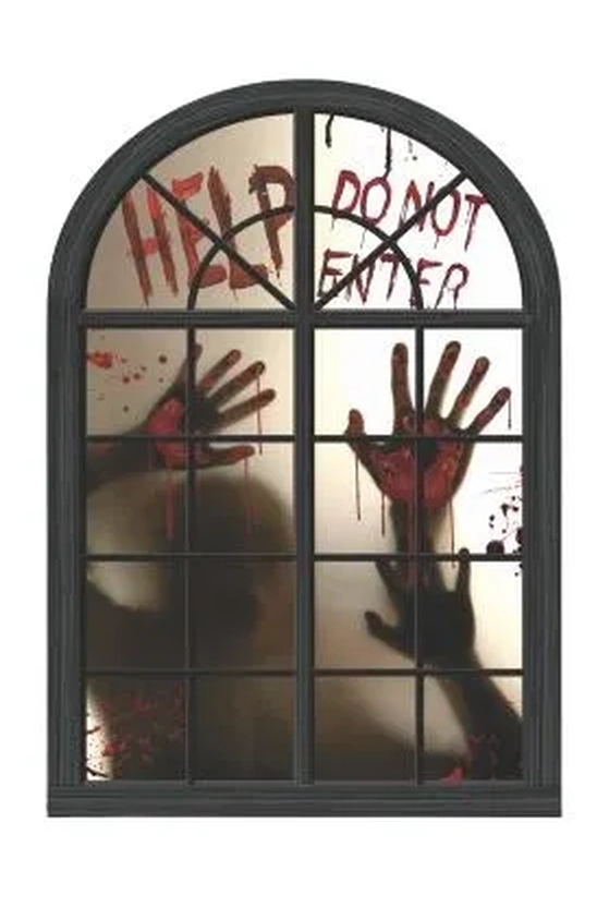 900 PAINEL JANELA DO TERROR MAO SANGRENTA