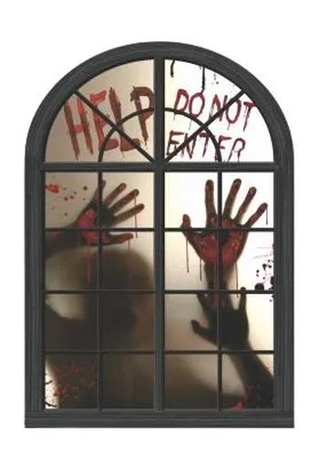 900 PAINEL JANELA DO TERROR MAO SANGRENTA