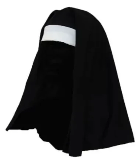 MOD-1054 VEU DE FREIRA EM TECIDO