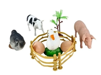 TK-AB0040 KIT FAZENDA FELIZ C/8