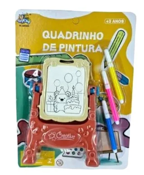 TK-AB0046 QUADRINHO DE PINTURA C/ CANETINHAS