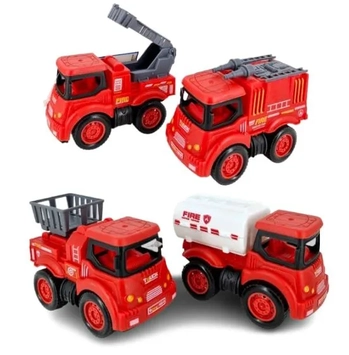 TK-AB0029 MINI CAMINHAO DE BOMBEIRO 9CM