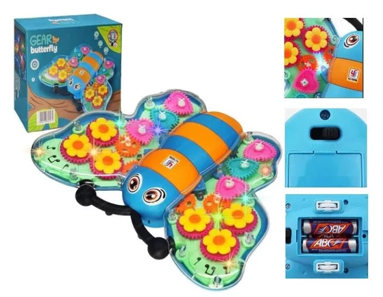 TK-AB6161 BORBOLETA ENGRENAGEM A PILHA