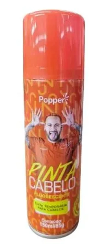 NJ9418-O PINTA CABELO LARANJA FLUORESCENTE NEYMAR JR 150ML