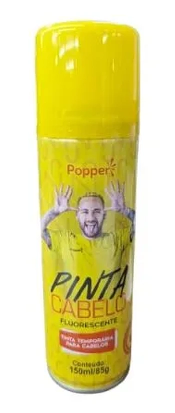 NJ9418-Y PINTA CABELO AMARELO FLUORESCENTE NEYMAR JR 150ML