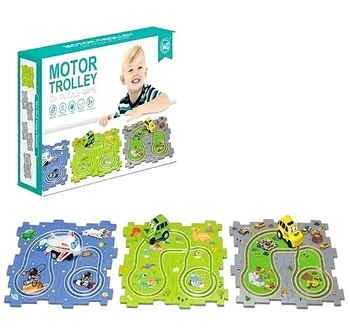 TK-AB0107 PISTA E VEICULO C/ MECANISMO