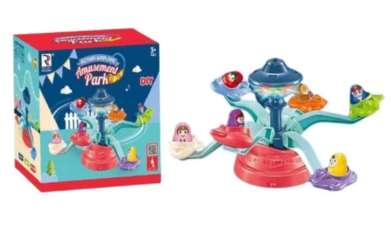 TK-AB3704 BRINQUEDO PARQUE AVIAO A PILHA