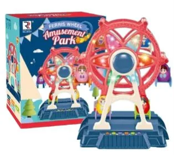 TK-AB3706 BRINQUEDO PARQUE RODA GIGANTE A PILHA