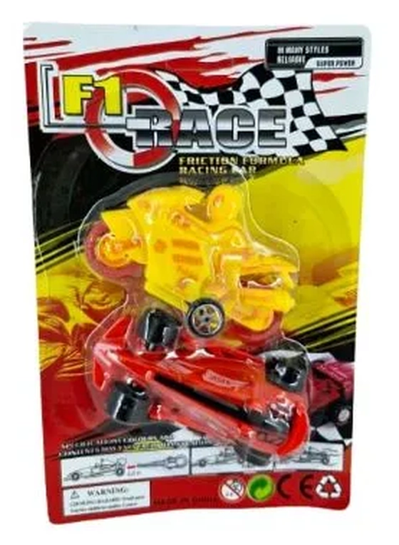 ASH-15.6035 CARRO E MOTO DE F1 ENCART. 8CM