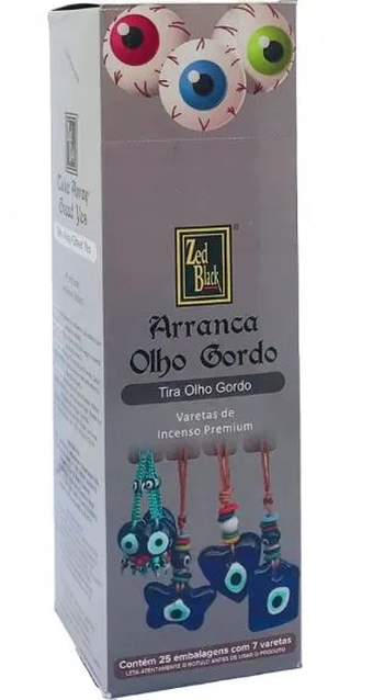 INCENSO ARRANCA OLHO GORDO