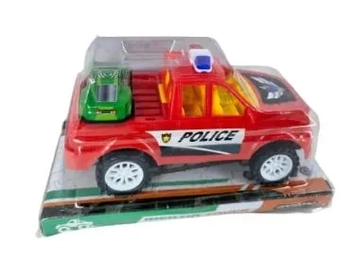 ASH-15.6281 CARRO DE POLICIA A FRICCAO 16CM