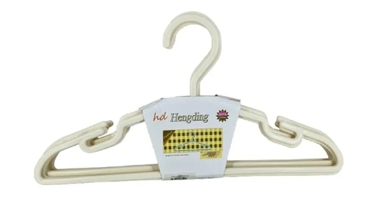 CBP-02 CABIDE P/ ROUPA  PLASTICO  5PCS 21X41CM