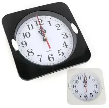 DRP016 RELOGIO DE PAREDE PLAST/VIDRO 16X3,5CM