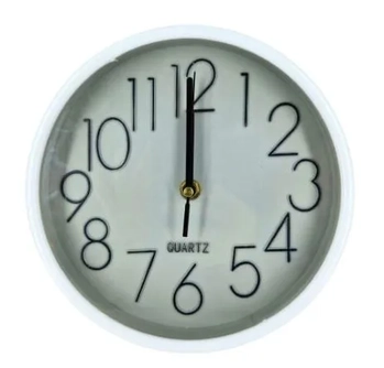 DRP022 RELOGIO DE PAREDE PLAST/VIDRO 20X3,5CM