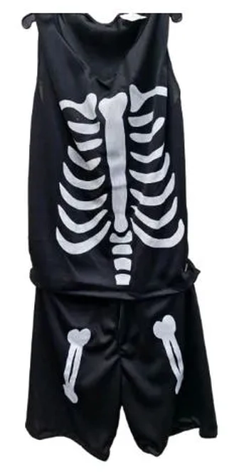 897/M CONJUNTO INFANTIIL MENINO ESQUELETO