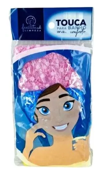 UBA052 TOUCA PARA BANHO 3PCS EVA 19,5X11,5 CM