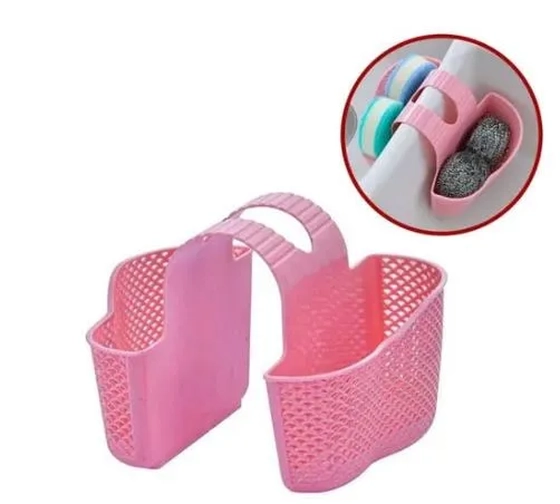 UCO582 SUPORTE DUPLO P ESPONJA D PIA30X16X4,5CM