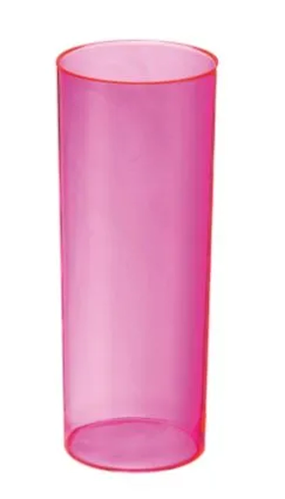 AP-1000RSN COPO LONG DRINK ROSA NEON