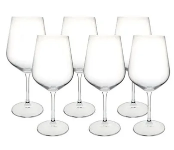 WG13679 CJ6 TACAS DE DEGUSTACAO CRISTAL ECOLOGICO