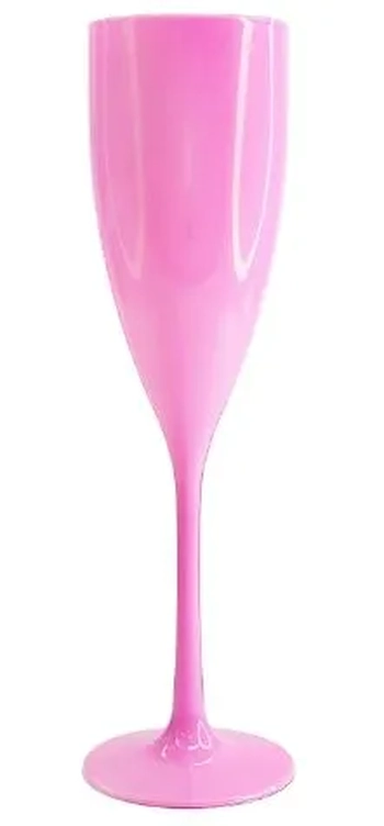AP-1007RSB TAÇA CHAMPANHE GLAMOUR ROSA BEBE
