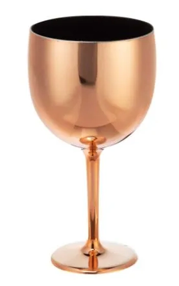 APM-1023RO TAÇA GIN METALIZADO ROSE