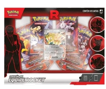 35880/35879 POKEMON BOX COLECAO EX EQUIPE ROCKET