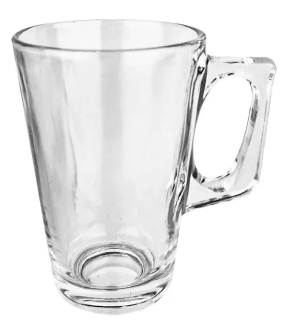 WG21933 CJ 3 CANECAS VIDRO TITY TRANSPARENTE 265ML