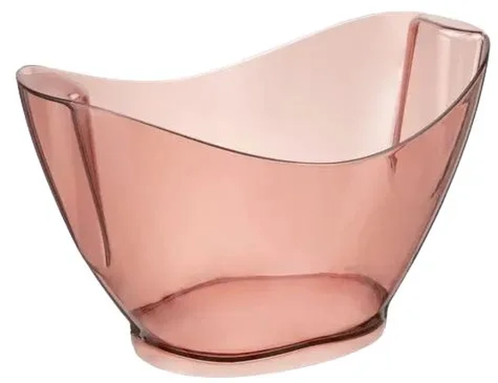 AP-1059ROT MINI CHAMPANHEIRA C/ CANUDO ROSE TRANSLUCIDO