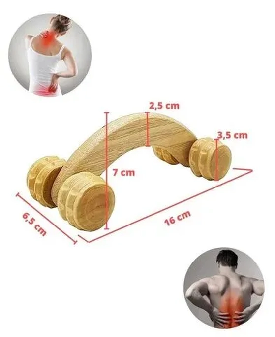 TRC7679 MASSAGEADOR DE MADEIRA