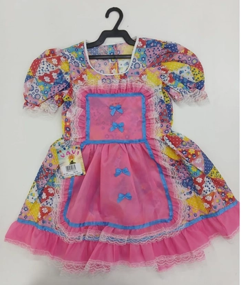 210 VESTIDO JUNINO JUVENIL TAM 04