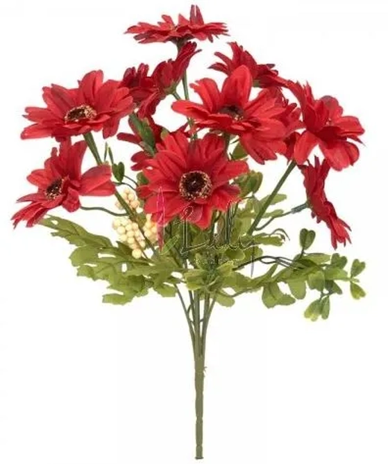 AK-0109VM BUQUE DE GERBERA - VERMELHO