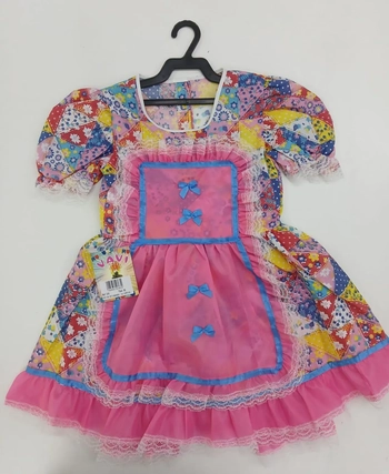 210 VESTIDO JUNINO JUVENIL TAM 06